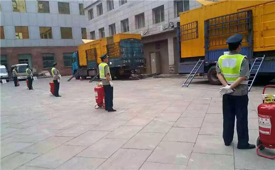 乌坡镇租赁发电机案例